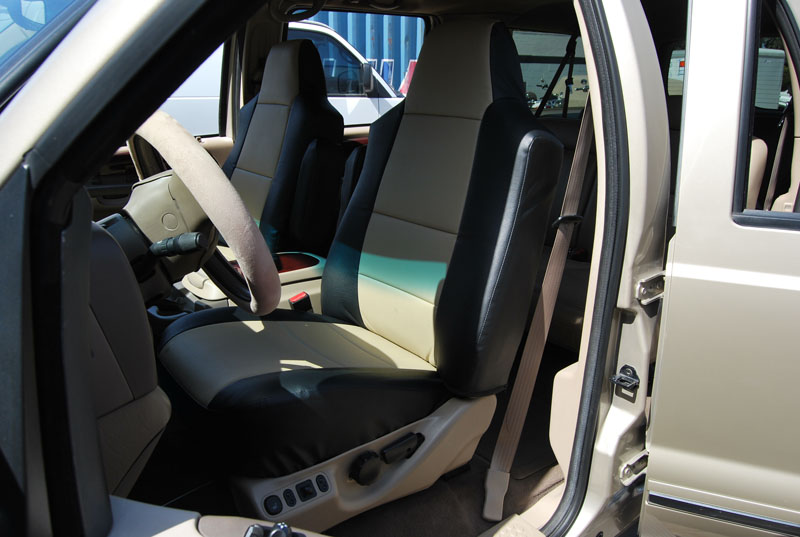 FORD EXCURSION 20002005 VINYL CUSTOM SEAT COVER eBay